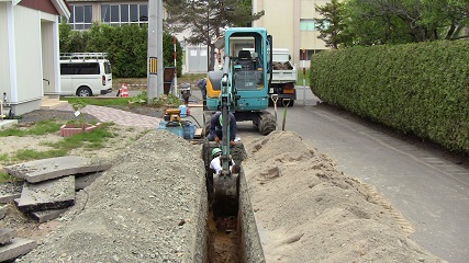  H邸内外部設備仕上げ工事①